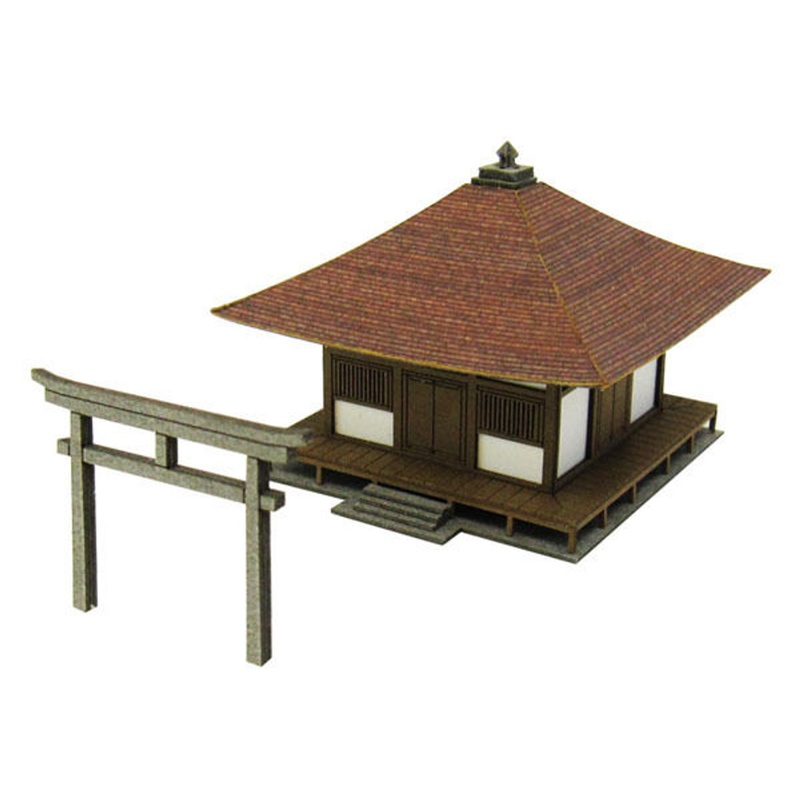 Sankei MP01-90 Japanese Temple 1/220 Z Scale Paper Kits