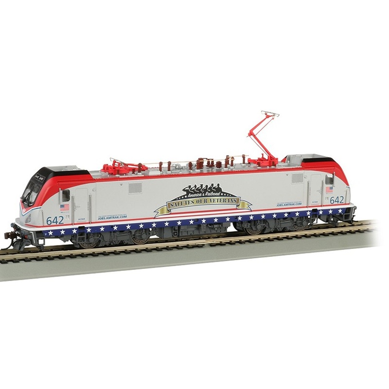 Siemens ACS-64 Amtrak #642 DCC and Sound