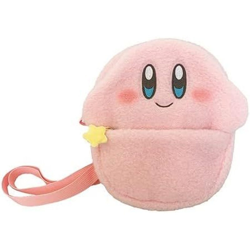 SK JAPAN Fluffy Shoulder Bag Kirby (Smiling)