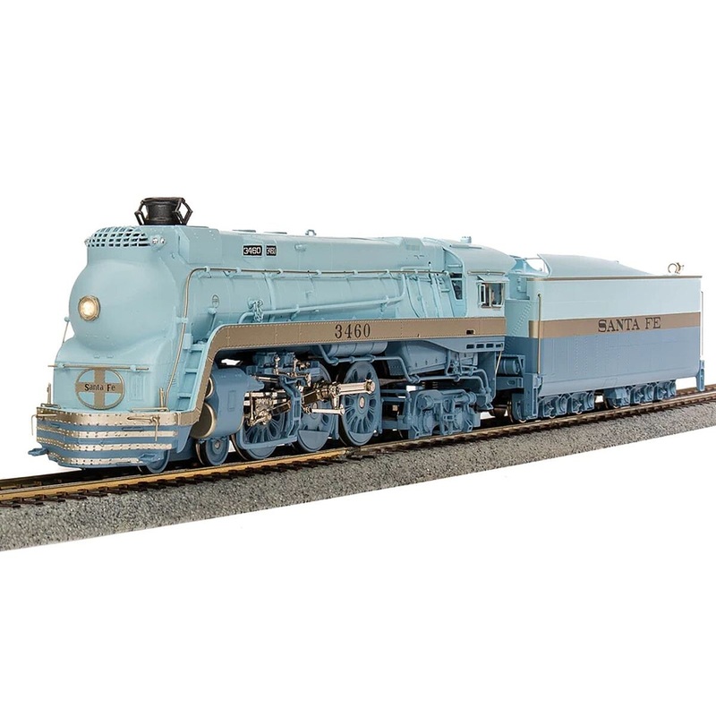 Ho ATSF Blue Goose 3460 no snd 1950-53