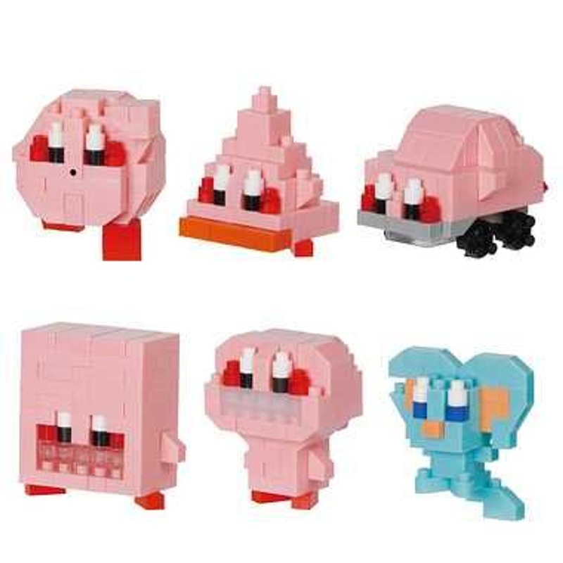 Kawada Nanoblock Mini Nano Kirby and the Forgotten Land Full 6 Set BOX