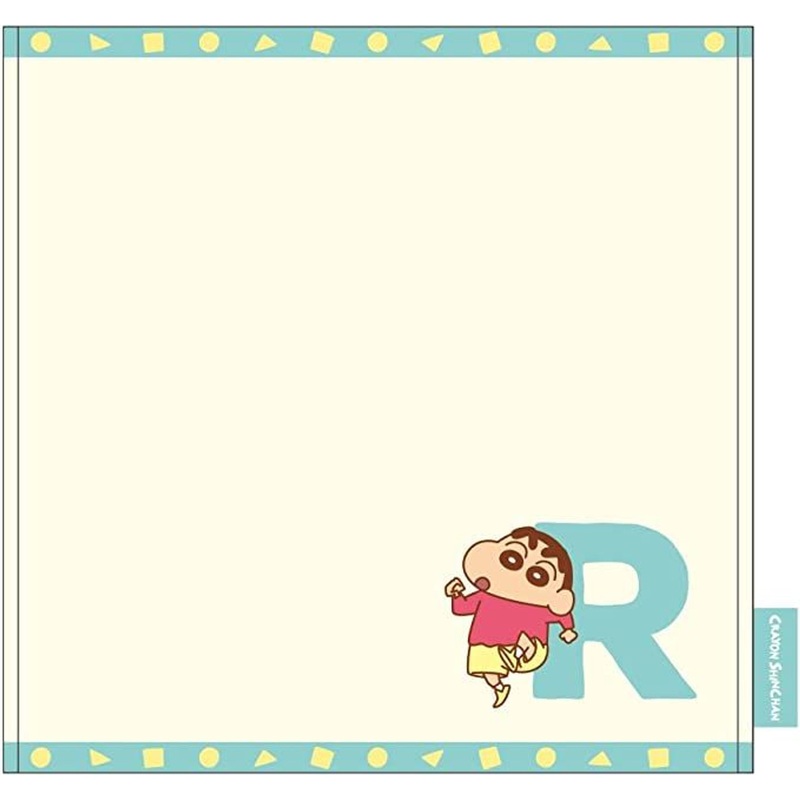 T’s Factory Crayon Shin-chan Initial Mini Hand Towel Shin-chan ‘R’