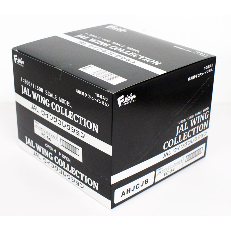 F-toys JAL Wing Collection 5 1/300 1/500 scale kit 1 BOX 10 Kit Set