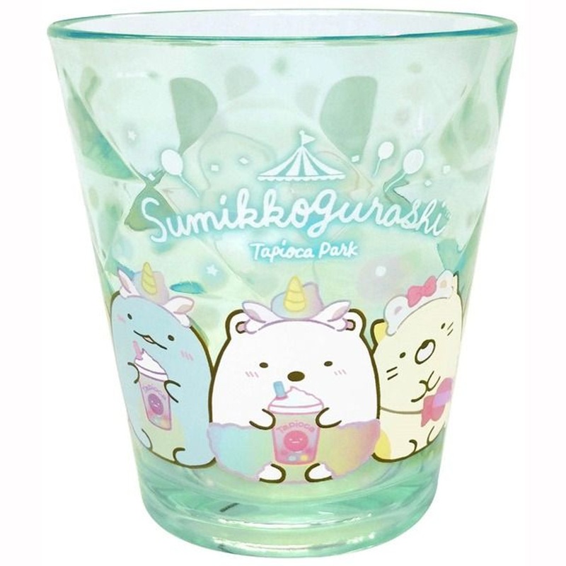 T’s Factory Acrylic Cup Sumikko Gurashi Tapioca Park Mint