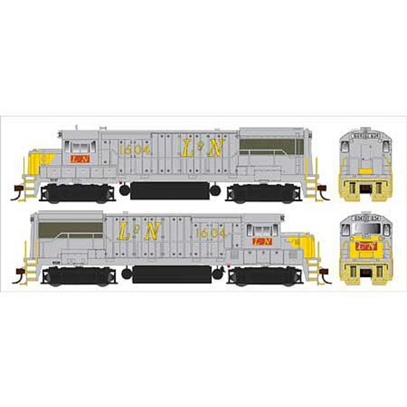 U25b L&N PH IIa #1607 DCC Ready