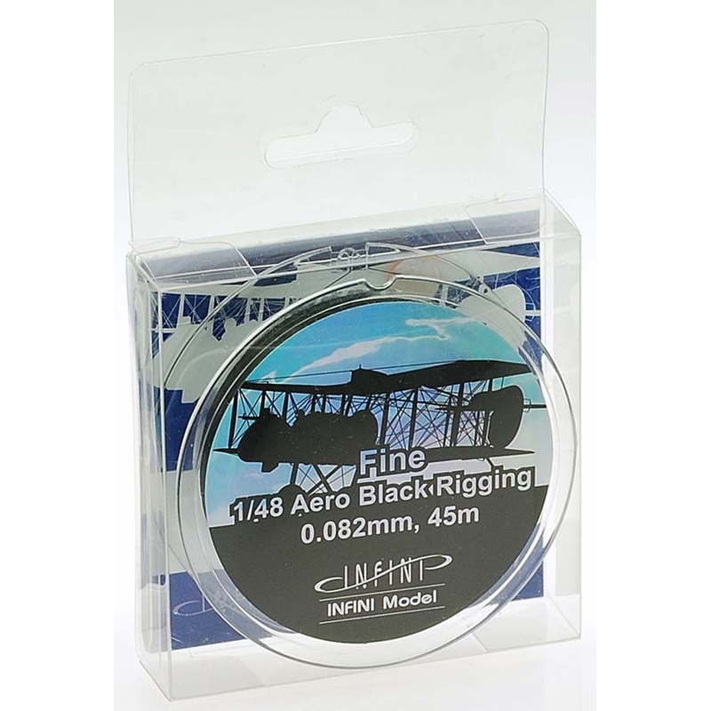 INFINI Model Fine Aero Black Rigging 0.082mm
