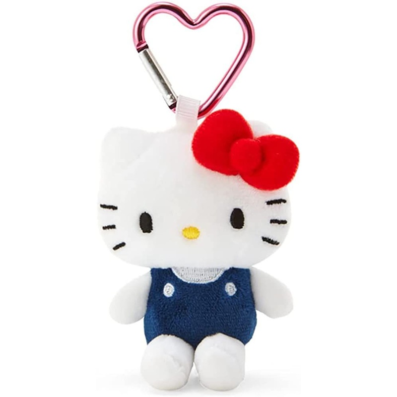 Sanrio Plush Mascot Holder with Heart Carabiner – Hello Kitty