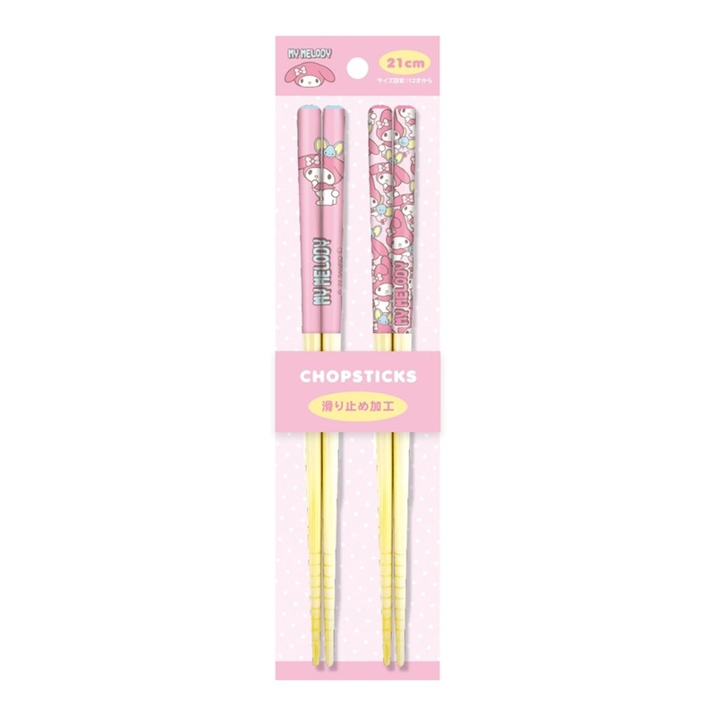 T’s Factory Bamboo Chopsticks 2 Pair Set – Sanrio – My Melody