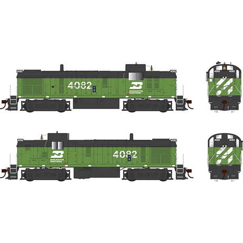 Alco RS3 Phase 3 Burlington Northern #4082