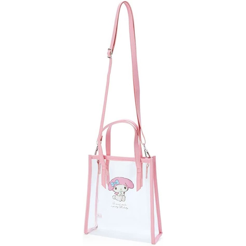 Sanrio Clear 2 Way Bag with Shoulder Strap My Melody