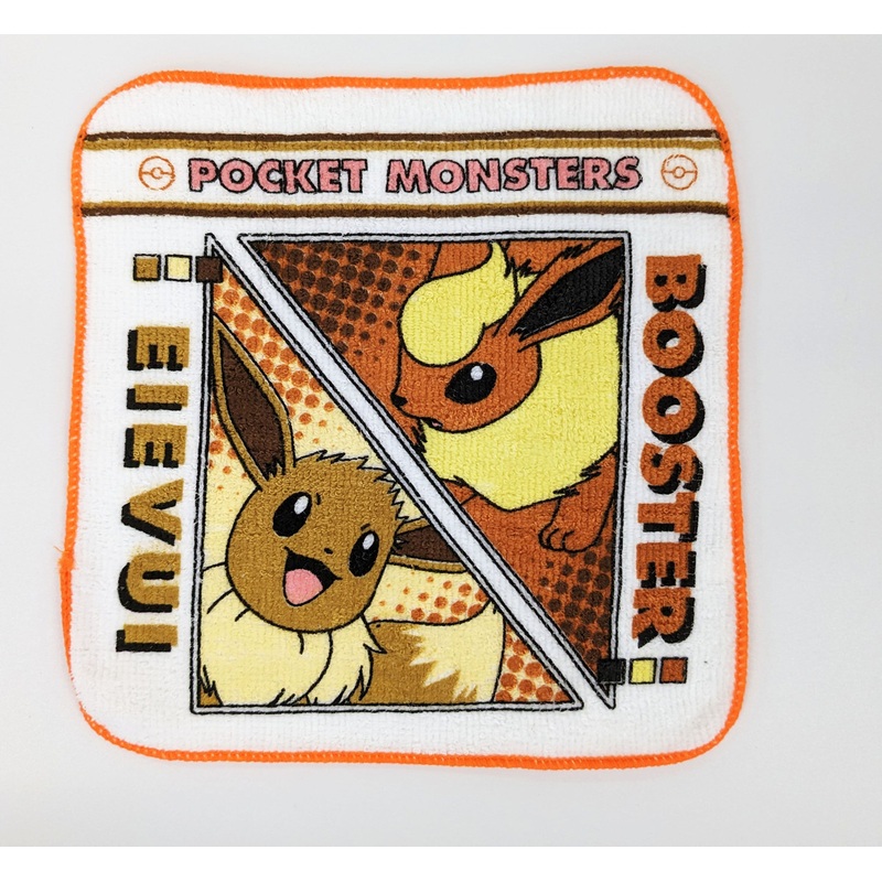 T’s Factory Pokemon Hand Towel Handkerchief Eevee Flareon