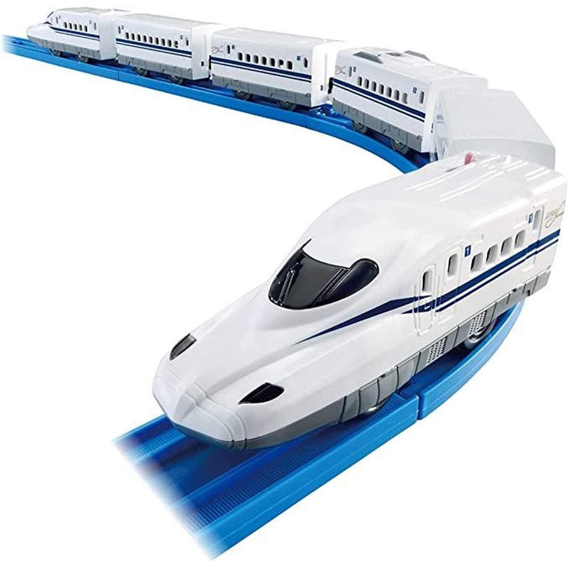 Takara Tomy Pla-Rail Shinkansen Bullet Train N700S Change Your Speed With The Rail!
