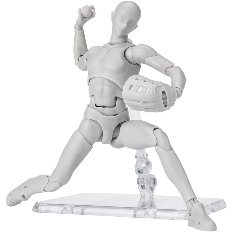 Bandai S.H. Figuarts Body-kun Sports Edition DX SET Figure (Gray Color Ver.)