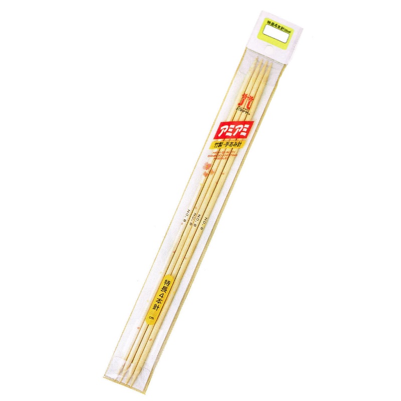 Hamanaka H250-200-5 Knitting Needle (Bamboo) 30cm No.5 (3.6mm)