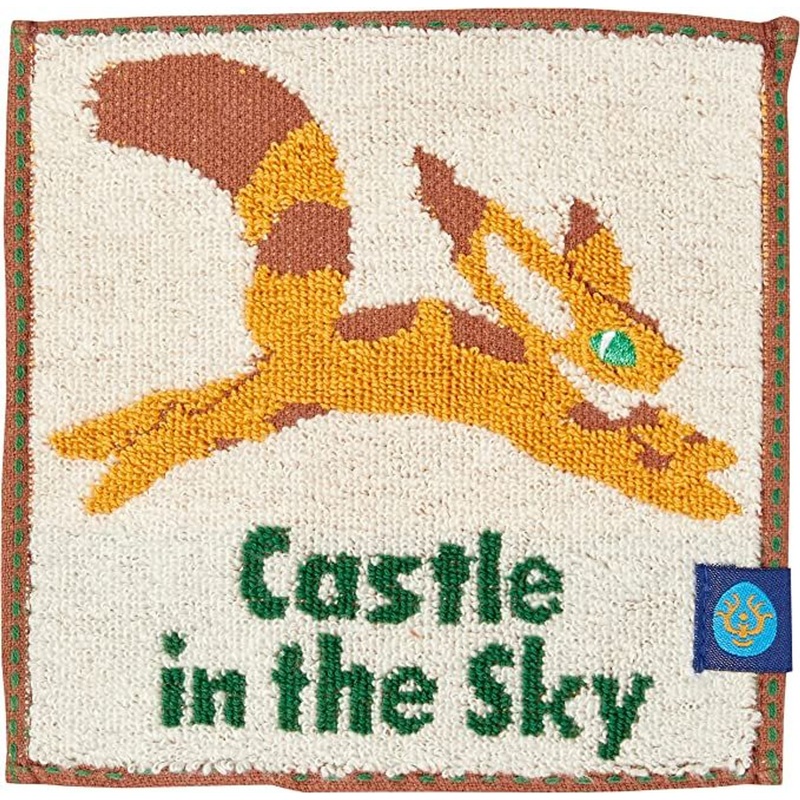 Marushin Studio Ghibli Castle in the Sky Mini Towel Fox Squirrels