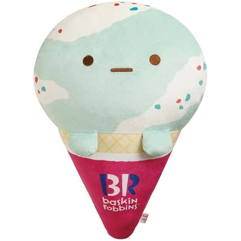 San-x Ice Cream Shaped Cushion Sumikko Gurashi (Baskin Robbins)