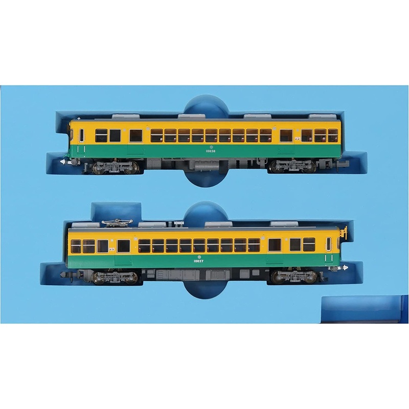 Microace A7954 Toyama Chihou Railway Type 10030 10037 Configuration 2 Cars Set (N Scale)