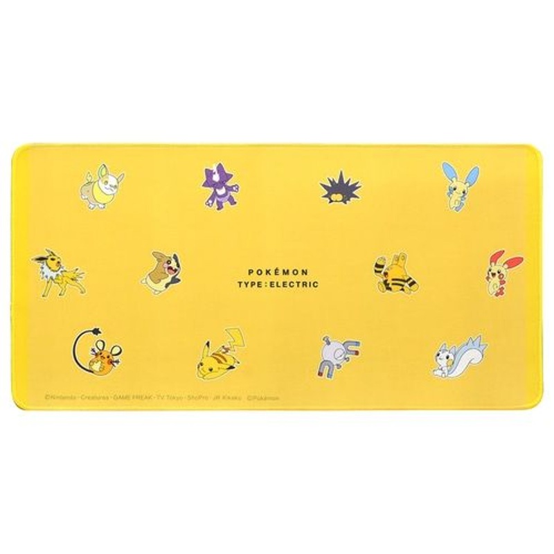 Pokemon Center Original Desk Mat Electric Type