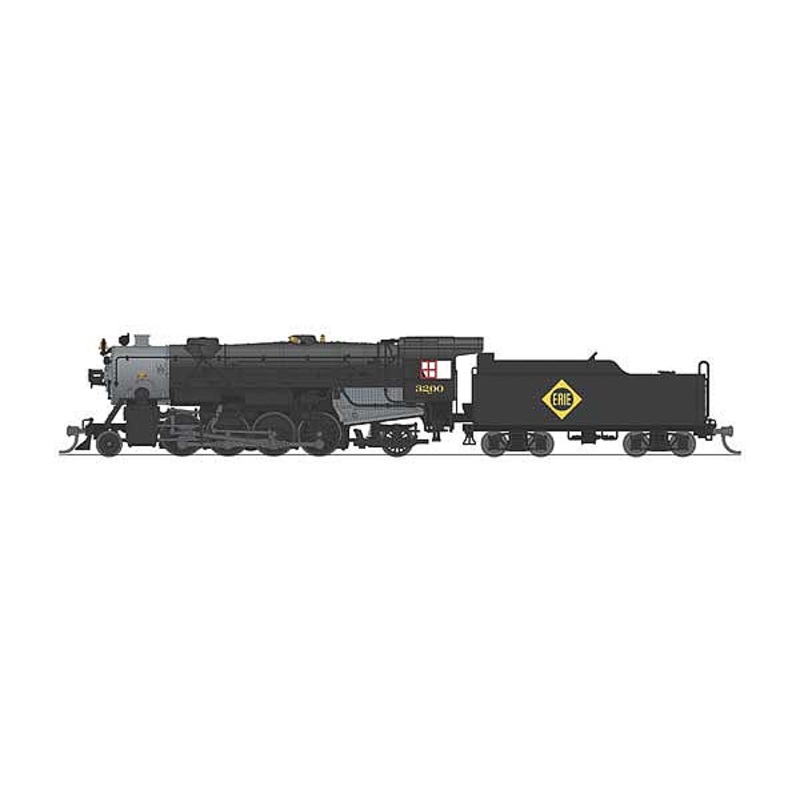 USRA 2-8-2 Heavy Mikado Erie #3200 DCC and Sound