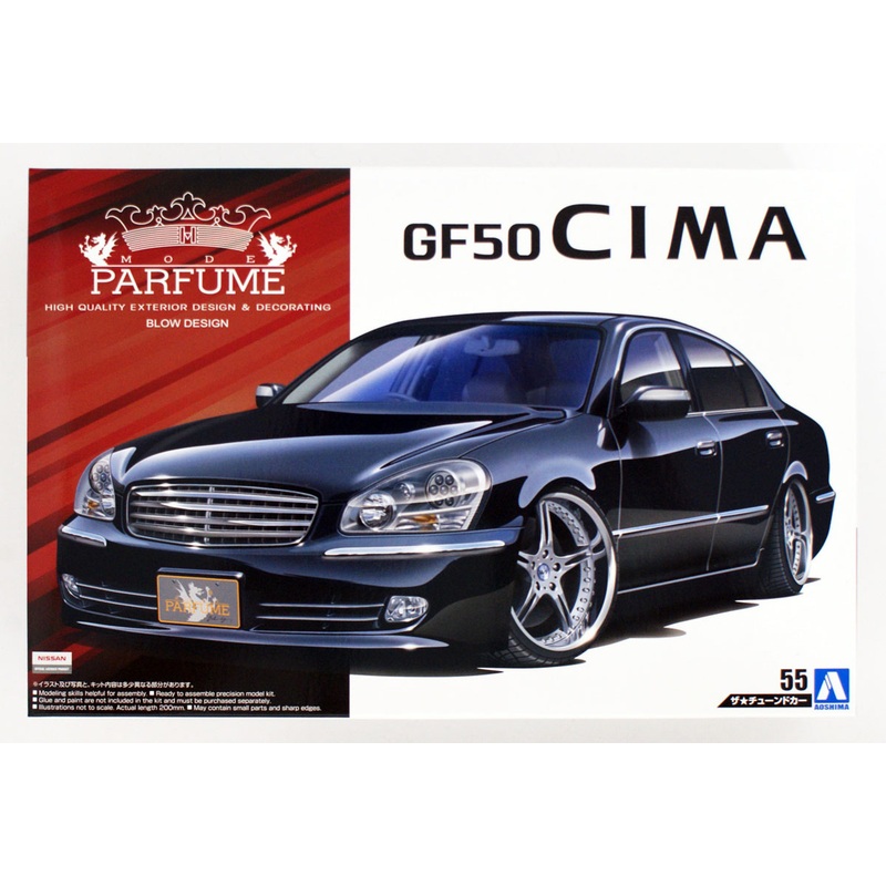 Aoshima 55779 NISSAN Mode Parfume GF50 CIMA 2001 1/24 scale kit