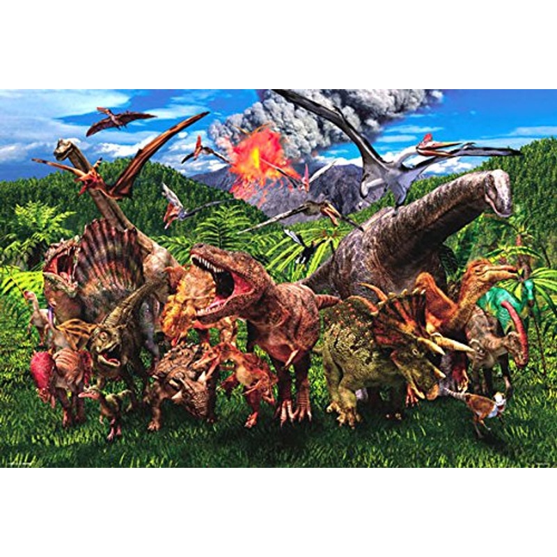 Beverly Jigsaw Puzzle 61-430 Dinosaur World (1000 Pieces)