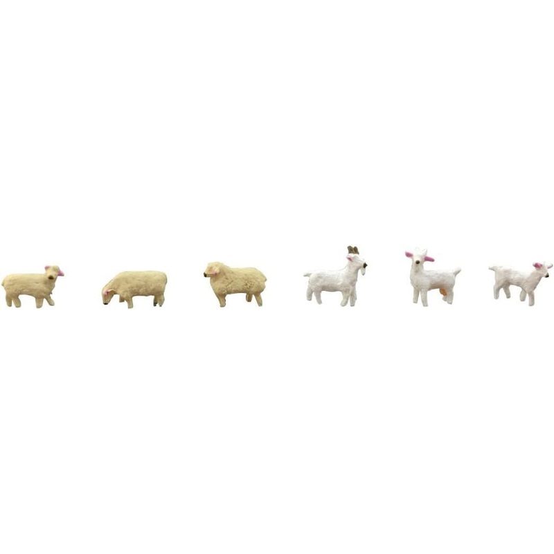 Tomytec (Animal 105-2) Sheep & Goat 2 (N scale)