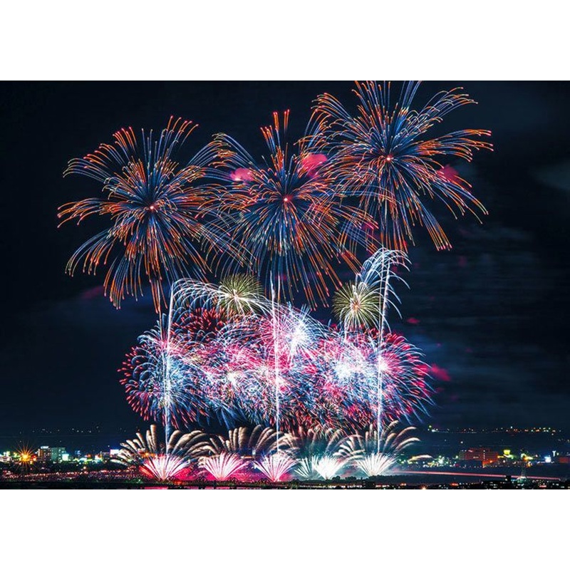 Epoch 79-174s Jigsaw Puzzle Nagaoka’s Large Fireworks (500 Pieces)
