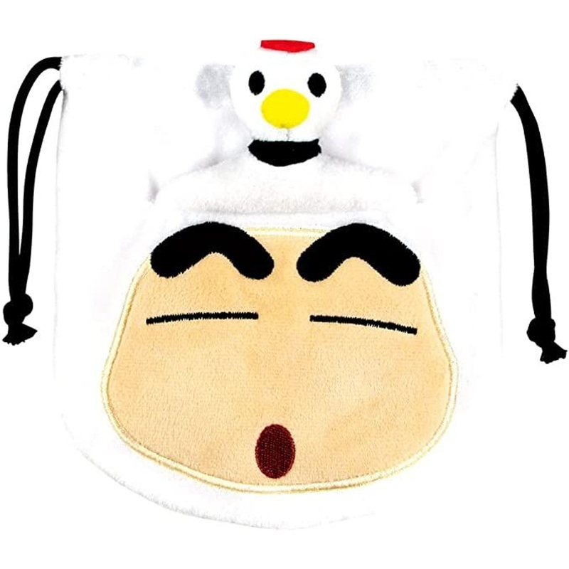 T’s Factory Mascot Drawstring Bag Crayon Shin-chan Crane