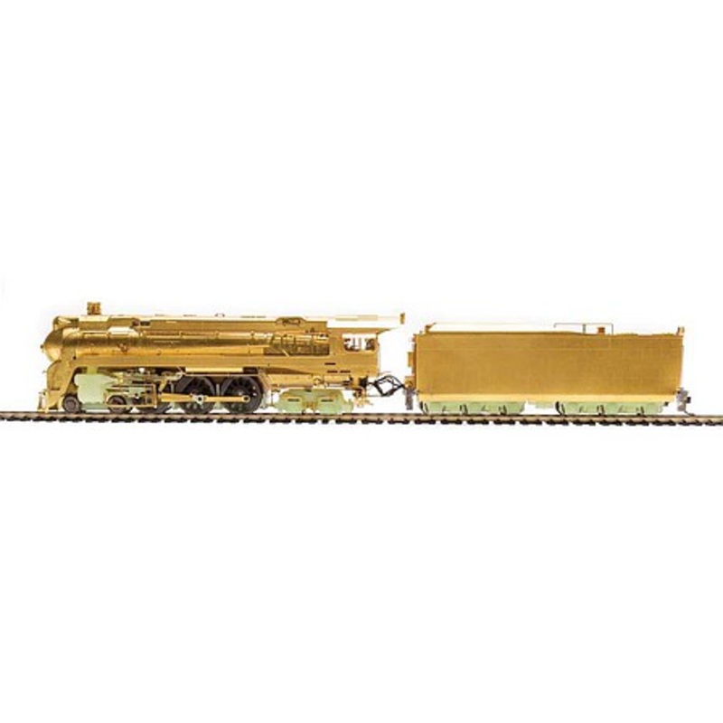 4-6-4 ATSF Blue Goose Unlettered DCC painted brass