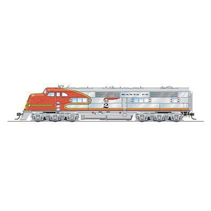 ATSF E1 A-unit #4L 1940 Version DCC and Sound