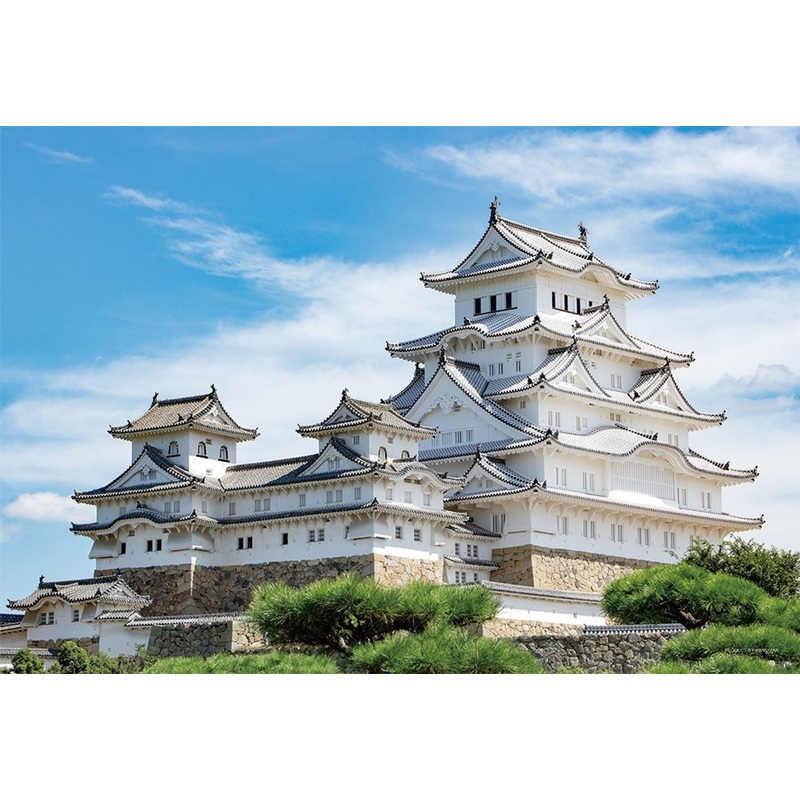 Yanoman Jigsaw Puzzle 01-2074 Himeji Castle Hyogo Japan (108 L-Pieces)