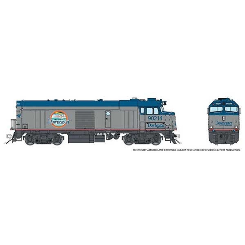 Amtrak NPCU DCC 90214