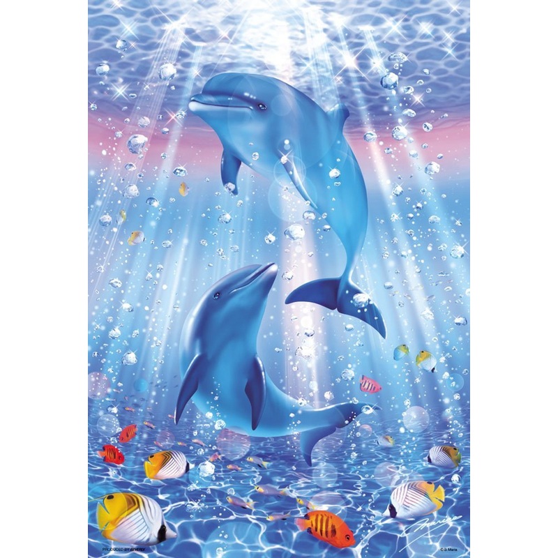 Beverly Jigsaw Puzzle M81-560 Maria Aqua Aura (1000 S-Pieces)