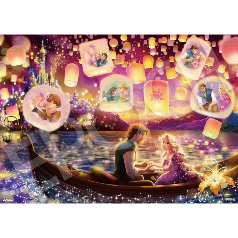 Epoch 72-401 Jigsaw Puzzle Emotional Story Series Tangled (108 Pieces)