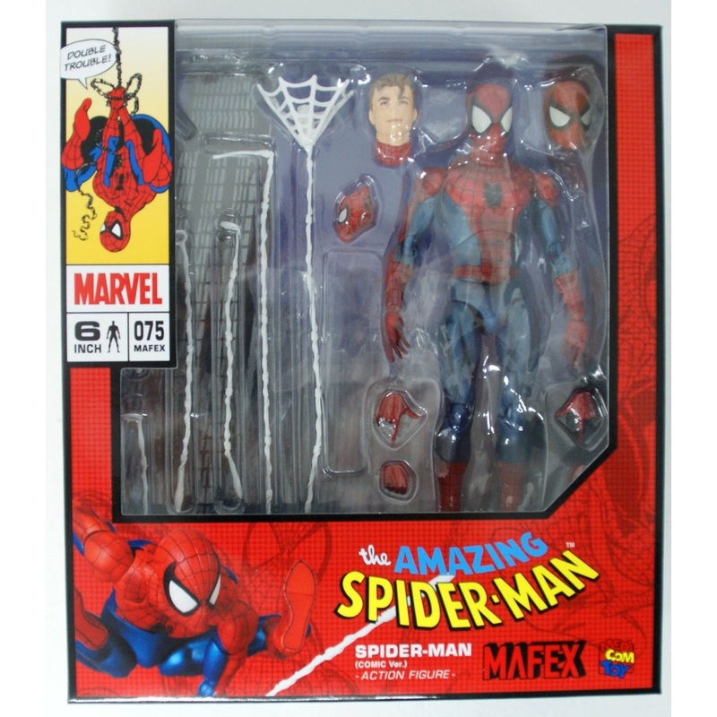 Medicom MAFEX 075 Spider-man Comic Ver. Action Figure