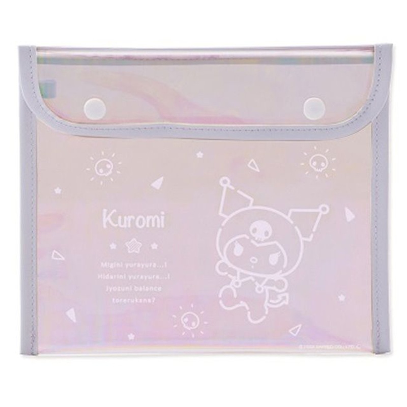 Aurora PVC Flat Pouch – Sanrio Kuromi