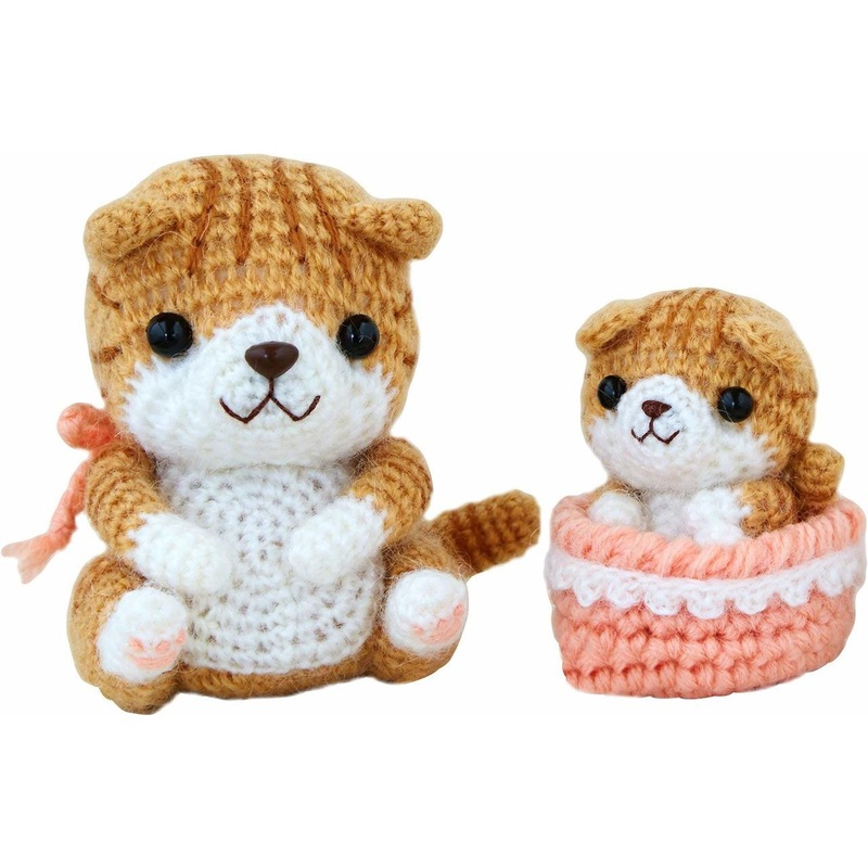 Hamanaka H301-516 Amigurumi (Crochet Doll) Kit Scottish Fold
