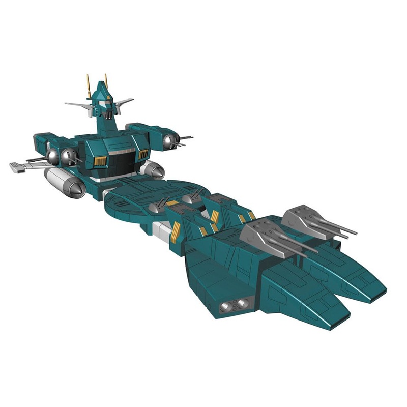 Hasegawa 1/500 Combat Mecha Xabungle Gear-Gear Plastic Model