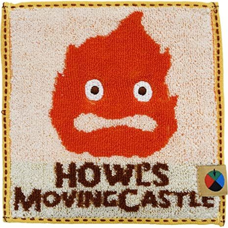 Marushin Studio Ghibli Mini Towel Howl’s Moving Castle Calcifer