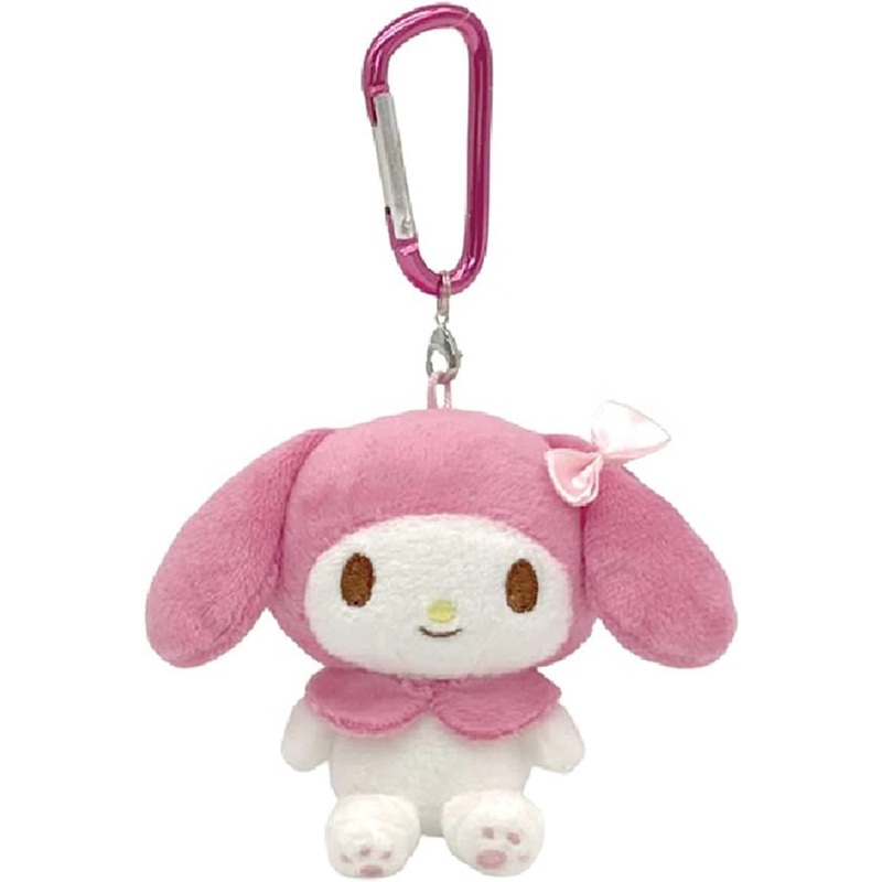 Nakajima Plush Mascot Holder with Carabiner – Sanrio My Melody
