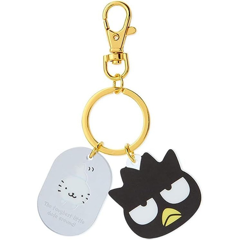 Sanrio Acrylic Face Shaped Keychain – Bad Badtz-Maru