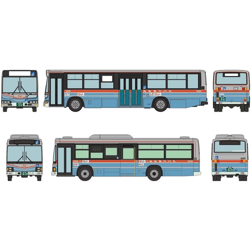 Tomytec Bus Collection Keikyu Bus 20th Anniversary 2 Bus Set (N scale)