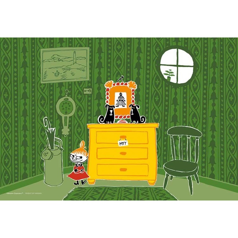 Yanoman Jigsaw Puzzle Little My’s Dresser Moomin (500 S-Pieces)