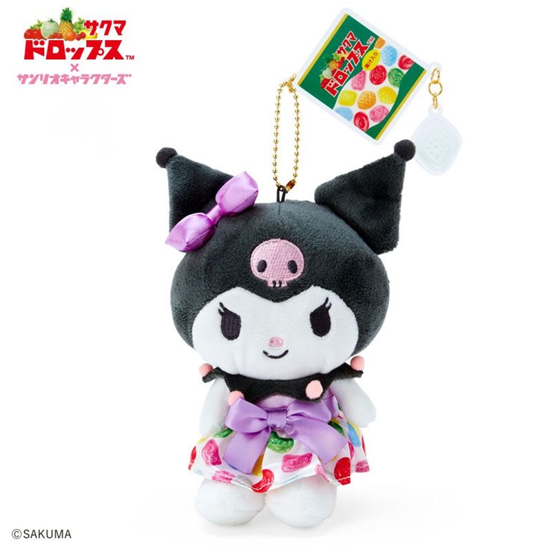 Sanrio Sakuma Drops & Mascot Holder Kuromi
