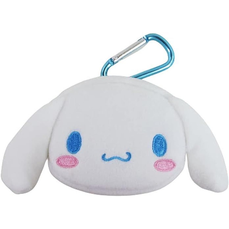 Nakajima Mascot Pouch with Carabiner – Sanrio Cinnamoroll