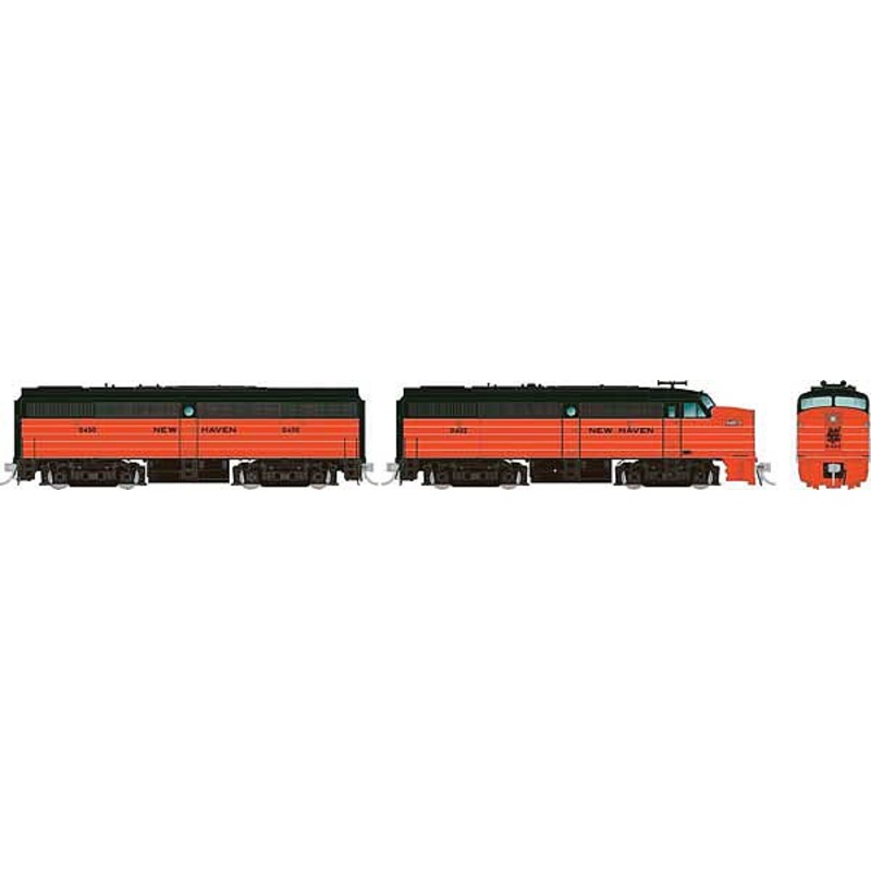 Alco FA-1+FB-1 New Haven #402 & #450 DC Locomotive