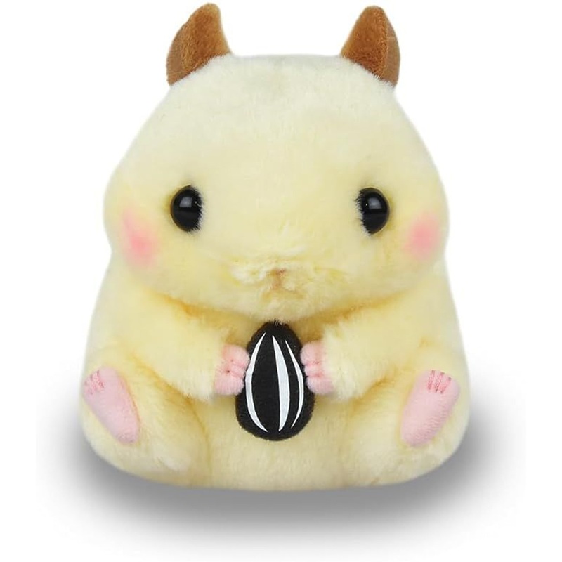 Amuse Korohamu Kolon Plush Doll Kin-chan and Sunflower Seed