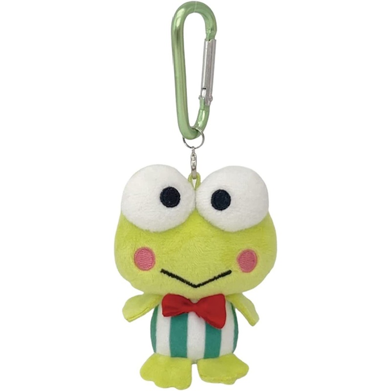 Nakajima Sanrio Mascot Holder with Carabiner Kero Kero Keroppi