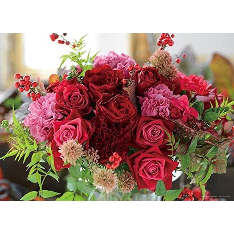 Yanoman 05-1071 Jigsaw Puzzle Romantic Roses (500 Pieces)