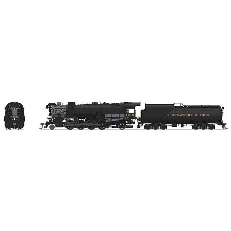 K-2 Mikado Chesapeake & Ohio #1177 DCC